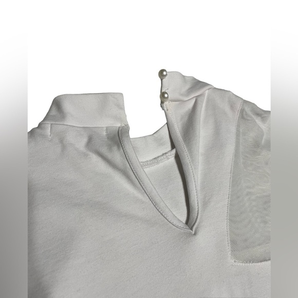 Women's long sleeve shirt/POPULAR 21/Size L/ color white - Picture 5 of 8